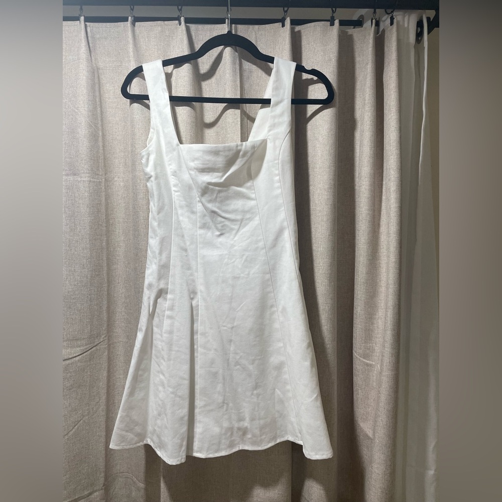 Showpo White Mini Dress - Picture 3 of 4